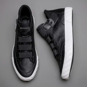 New Men s Leather Shoes Korean Trend Comfortable Loafer Men Shoes British Fashion Men High Top.jpg 640x640