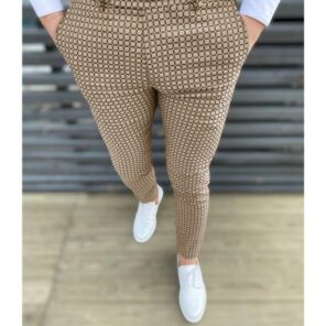 New Plaid Spot Pants For Men Fashion Business Casual Long Trousers Men Suit Pants Wedding Party 3.jpg 640x640 3