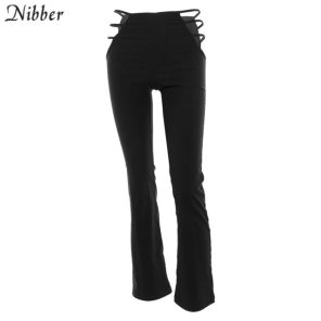 Nibber Sexy hollow Out Holes Pants women Slim Fitness Pants 2020 summer fashion casual streetwear Trousers.jpg 640x640