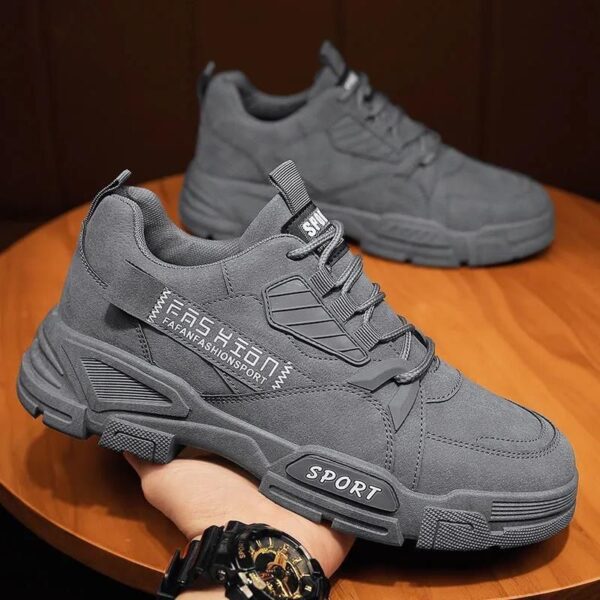 Platform Sneakers for Men Breathable Casual Walking Sports Running Shoes Outdoor Travel Fitness Sneakers Male Vulcanized 1