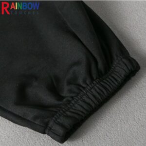 Rainbowtouches New Fashion Casual Sports Training Fitness High Street Style Pant Men s Trendy Letters Oversize 5