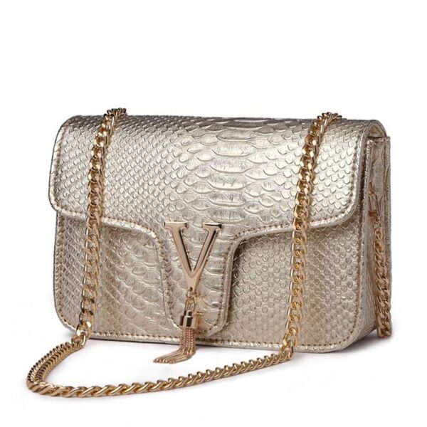 Stone Pattern Handbag Crocodile Leather Crossbody Bags For Women 2022 Brand Shoulder Messenger Bag Female Luxury 3