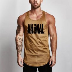 Summer Brand Fitness Tank Top Men Bodybuilding 2021 Gyms Clothing Fitness Men Shirt slim fit Vests 1