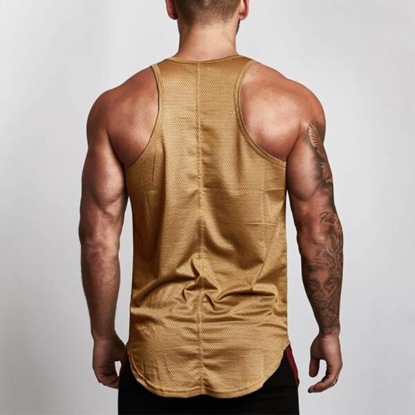 Summer Brand Fitness Tank Top Men Bodybuilding 2021 Gyms Clothing Fitness Men Shirt slim fit Vests 2