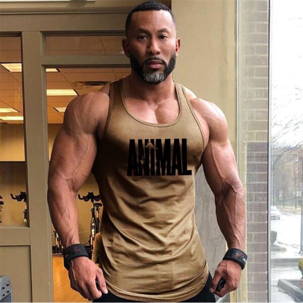 Summer Brand Fitness Tank Top Men Bodybuilding 2021 Gyms Clothing Fitness Men Shirt slim fit Vests