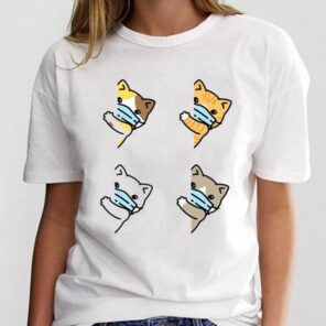 T shirt Women Print Graphic Ladies Clothing Fashion Tee Cat Love Trend New Style Female Cartoon 14.jpg 640x640 14