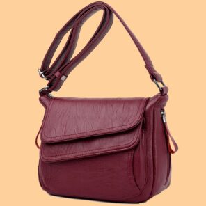 VANDERWAH Soft Leather Luxury Purses And Handbags Women Bags Designer Women Shoulder Crossbody Bags For Women