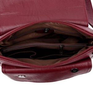 VANDERWAH Soft Leather Luxury Purses And Handbags Women Bags Designer Women Shoulder Crossbody Bags For Women 5