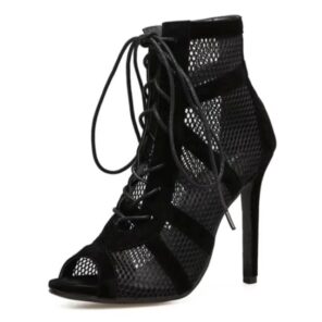 Women s High Top Dance Shoes Black Ballroom Boots Salsa Tango Shoes Girl Fashion Party Mesh.jpg 640x640