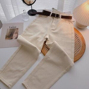 ZHISILAO Straight Jeans Women with Belt Vintage Basic Blue Ankle length Denim Pants Plus Size Boyfriend.jpg 640x640