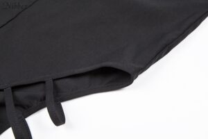 Nibber Sexy hollow Out Holes Pants women Slim Fitness Pants 2020 summer fashion casual streetwear Trousers 5