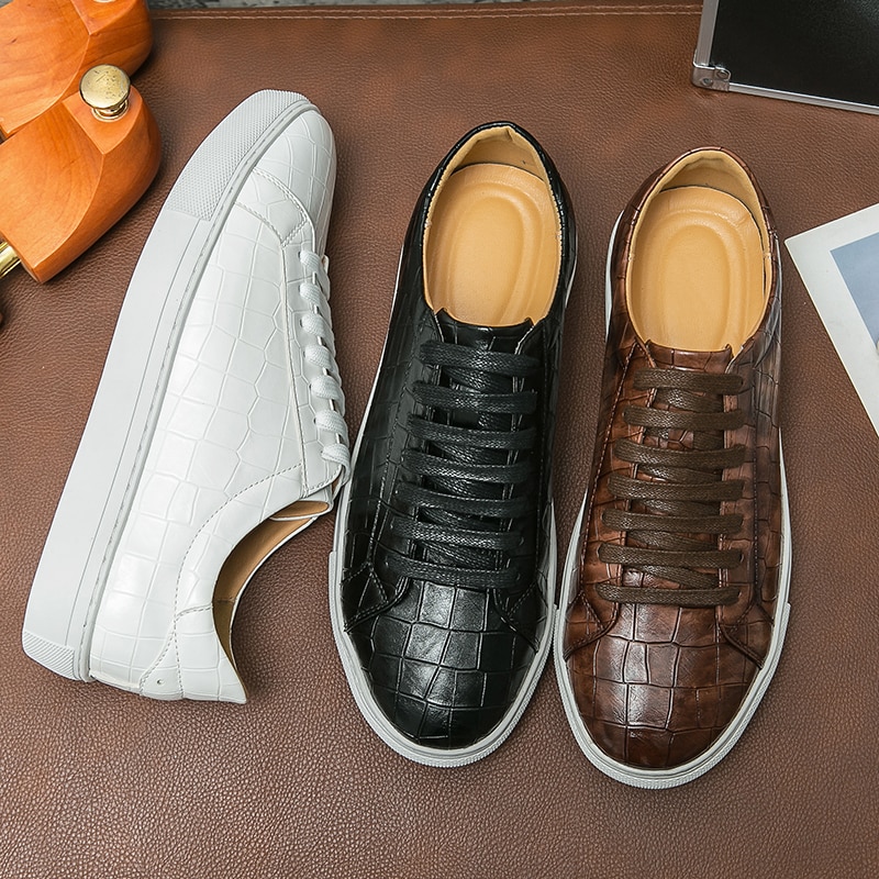 2023 Business Casual Luxury Shoes - Soft Men's Sneakers - Akolzol.com