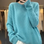 2024 Spring New Women s O neck Pullover