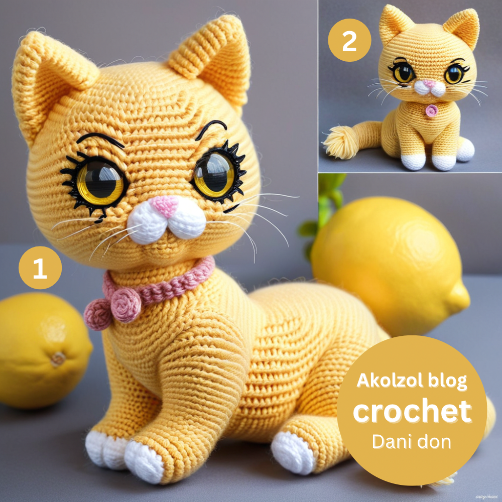 Amigurumi Crochet Kitten