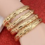 24k Gold Bangle for Women Gold Dubai Bride