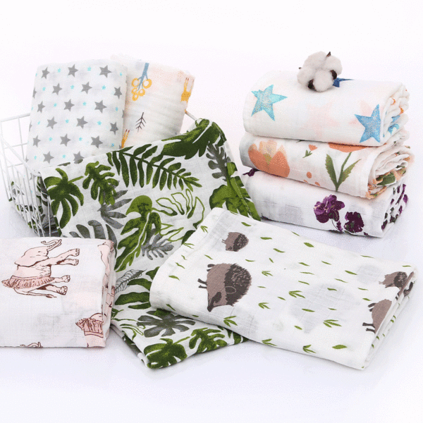 29 designs super soft cotton muslin baby swaddle blanket skin friendly newborn swaddle wrap baby bedding