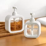 300 500ml Apothecary Dispenser Bottle for Bathroom and