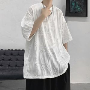 3d Folds Texture Autumn Winter Long Sleeve Men T Shirt Loose Korean Style O Neck Fashion 3.jpg 640x640 3
