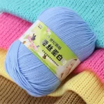 50g Silk Yarn Cotton Baby Yarn Milk Thread