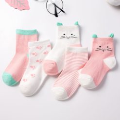 5Pairs Baby Socks Newborn Baby Boy Socks 0 1 3 7Y Kids Pure Cotton Animal Design 11.jpg 640x640 11