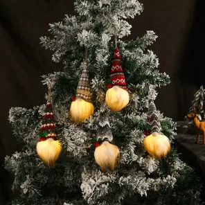 Pcs Gnome Christmas Tree Decorations Pendant Faceless Doll Elf Toys Merry Christmas Ornaments Navidad Home Decor