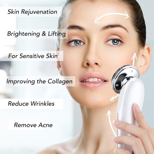7 in 1 Facial Massager Mesotherapy Radiofrequency For Face Apparatus Radio Frequency EMS Skin Tightening Lifting 2