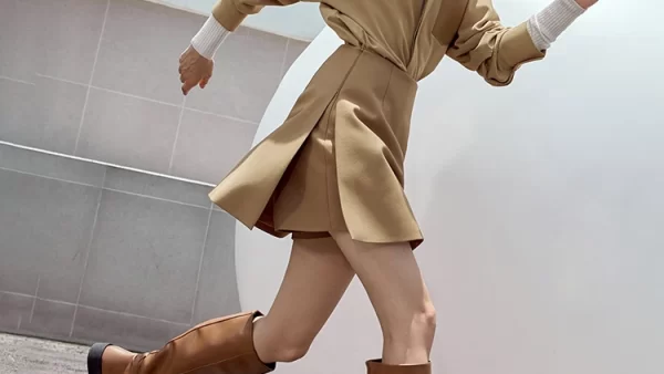 AMII Minimalist Casual Shorts Skirts Women High Waist 2023 Autumn New Fashion Commuter Straight Pants Suit