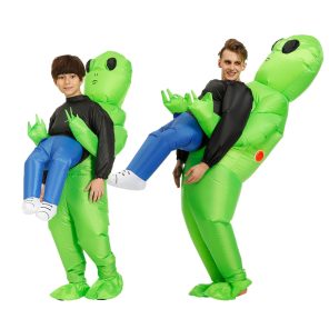 Adult Alien Inflatable Costume Kids Party Cosplay Costume Funny Suit Anime Fancy Dress Halloween Costume For