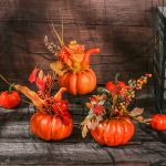 Artificial Pumpkins Maple Leaf Pomegranat Table Home Decor