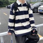 Autumn Lapel Hoodie Men s Fashion Hit Color