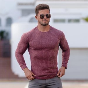 Autumn Winter Fashion Turtleneck Mens Thin Sweaters Casual Roll Neck Solid Warm Slim Fit Sweaters Men 5.jpg 640x640 5