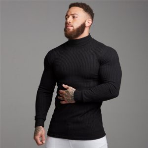 Autumn Winter Fashion Turtleneck Mens Thin Sweaters Casual Roll Neck Solid Warm Slim Fit Sweaters Men.jpg 640x640