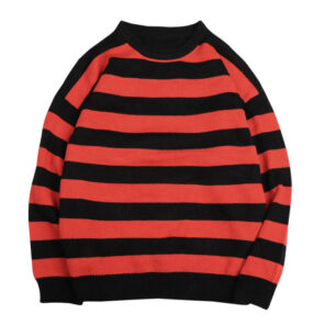 Autumn Winter Knitted Striped Sweater Women Casual Oversized Pullovers Sweaters Loose Warm Jumper Streetwear Teen Knitwear 4.jpg 640x640 4