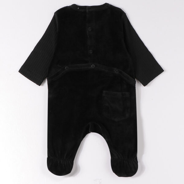 Baby romper pyjamas kids clothes long sleeves children clothing buttons baby overalls velour boy and girl 1