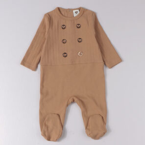 Baby rompers cotton ribbed kids clothes long sleeves baby overalls gold buttons children baby boys clothes 1.jpg 640x640 1
