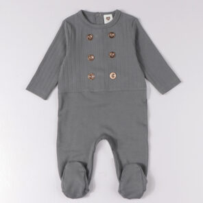 Baby rompers cotton ribbed kids clothes long sleeves baby overalls gold buttons children baby boys clothes.jpg 640x640