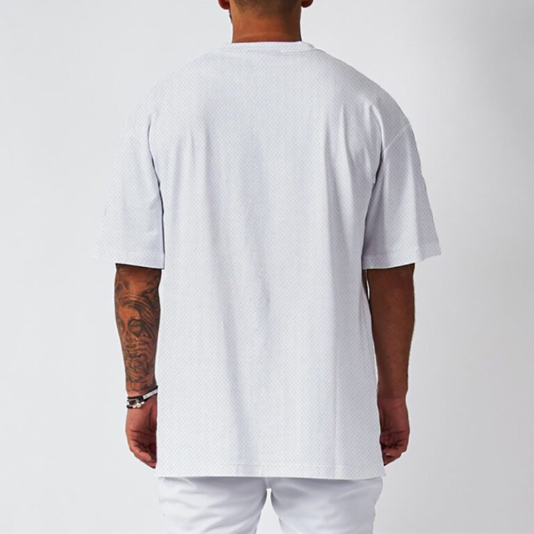 Blank Mesh Fitness Mens Oversized T Shirt Outdoor Hip Hop Streetwear Loose Gym Clothing Half Sleeve 1