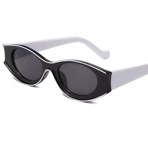 Brand Designer Vintage Small Frame Sun Glasses Ladies VU400 Shades Cute Sexy Black Girl Driving Green 2