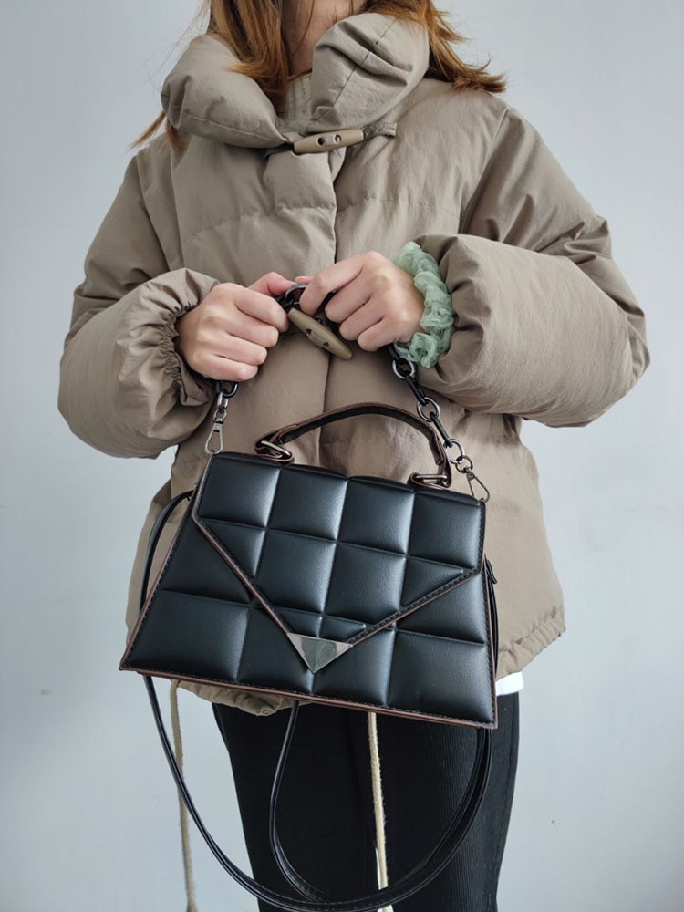 Brand Luxury Women s Flap Shoulder Bags 2022 Fashion Quality Pu Leather Purses and Handbags Brand 2