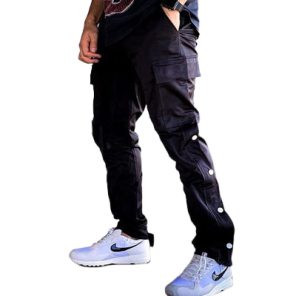 Cargo Pants Men 2020 Kanye Hip Hop Streetwear Jogger Pant Velcro Trousers Gyms Fitness Casual Joggers