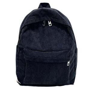 Corduroy Backpack Fashion Women School Backpack Pure Color Shoulder Bag Teenger Girl Travel Bags Female Mochila.jpg 640x640