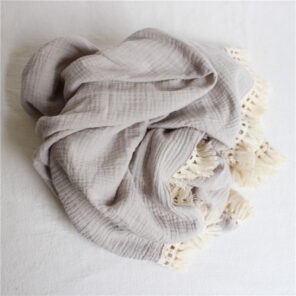 Cotton Muslin Swaddle Blankets for Newborn Baby Tassel Receiving Blanket New Born Swaddle Wrap Infant Sleeping 27.jpg 640x640 27
