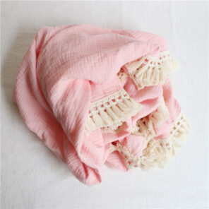Cotton Muslin Swaddle Blankets for Newborn Baby Tassel Receiving Blanket New Born Swaddle Wrap Infant Sleeping 7.jpg 640x640 7
