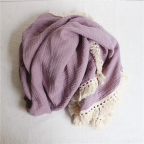 Cotton Muslin Swaddle Blankets for Newborn Baby Tassel Receiving Blanket New Born Swaddle Wrap Infant Sleeping 8.jpg 640x640 8
