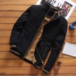 DIMUSI Autumn Mens Bomber Jackets Casual Male Outwear