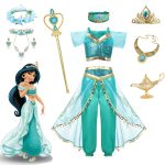 Disney Jasmine Princess Dress of Birthday Party Carnival