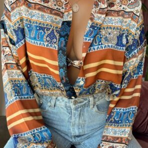 Dourbesty Fashion Women s Shirts Button Down Lapel Abstract Zebra Print Long Sleeve Loose Shirt Femme 3.jpg 640x640 3