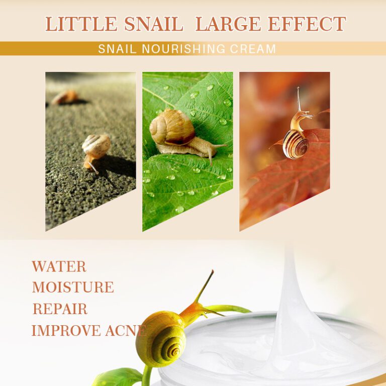 EFERO Anti Aging Snail Essence Face Cream Whitening Snail Cream Serum Moist Nourishing Lifting Face Skin 3