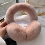 Ear Muffs Winter Fur Rabbit Cute Headphones Women