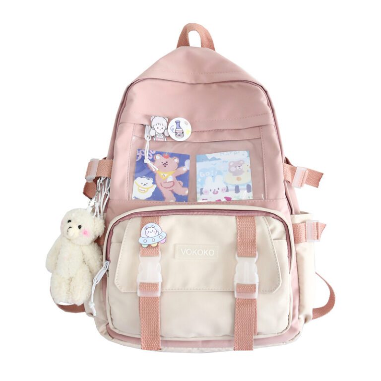EnoPella Fashion Waterproof Women Backpack Teenager Girl Kawaii BookBag Laptop Rucksack Cute Student School Bag Mochila 2